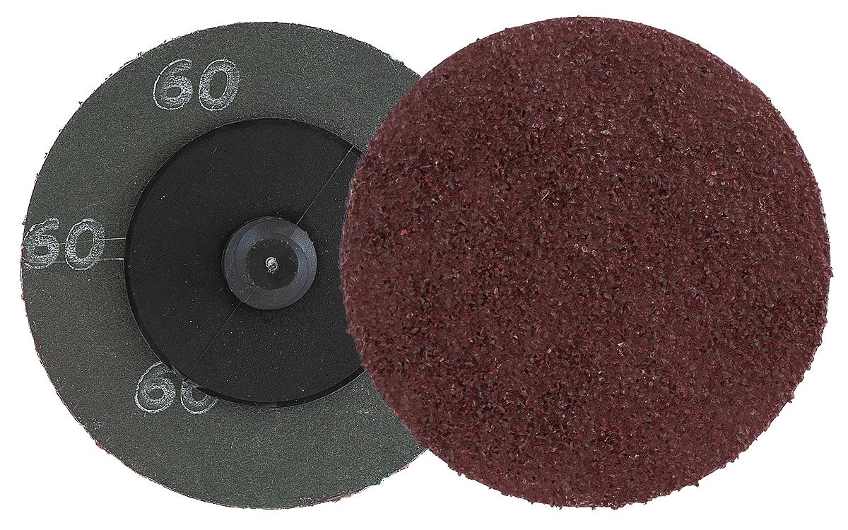 Fiber Disc, 2 in Diameter Disc, 60 Grit, Aluminum Oxide Abrasive, Resin Fiber Backing, Applicable Materials: Aluminum, Stainless Steel and Steel, 30000 RPM Maximum