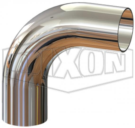 Elbow, 3 in Nominal, 316L Stainless Steel, PL finish - SF1
