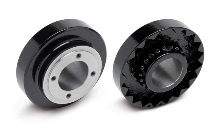 Sleeve Coupling Spacer Flange, Flexible Type SC, Series: D-Flex, 012 Coupling, 3-7/8 in Bore Dia, 6-1/2 in Hub Dia, 3.84 in Hub Length, 2800 RPM Maximum, Cast Iron