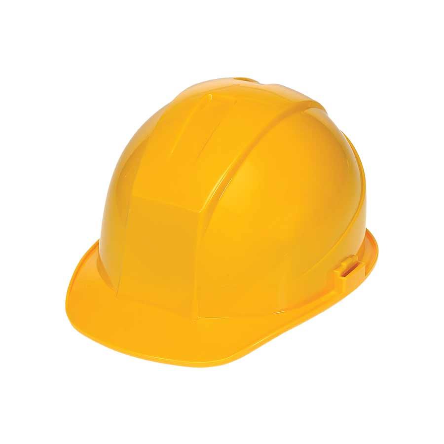 Hat, Cap Style, Universal Size, Yellow, Polyethylene, Pinlock Suspension