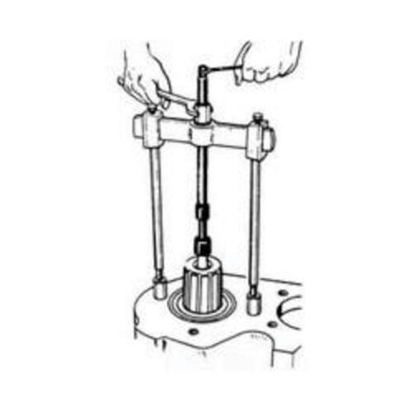 Puller Adapter, For Use With: 10 ton 3-Leg and 2-Leg Puller, 5/8 x 7/8 in Female Thread