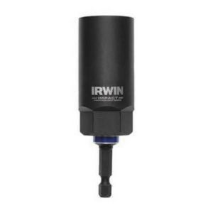 Bolt Extractor, Deep Well, Series: Impact Performance™, Measurement System: Imperial, Square Drive, 1-1/4 in Diameter Large End, 1-3/16 in Small End Diameter, 2-1/2 in Overall Length, 13/16 in Extractor, Carbon Steel, Black Oxide