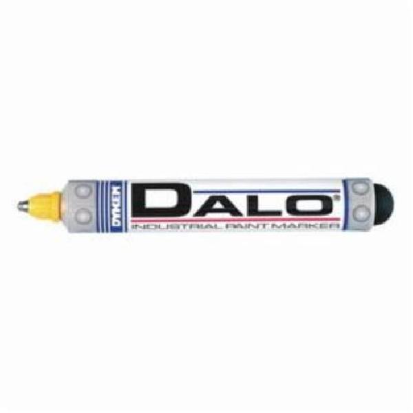 Industrial Paint Marker, Ball Tip, Medium Tip, 3/32 Inch Tip, -20 to 600 °F, 25 to 35 min Drying, Stainless Steel Tip, Yellow, 12/Pack