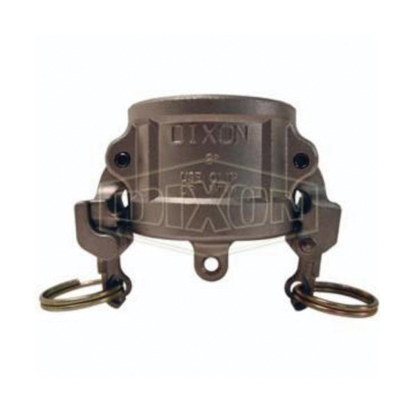 Cam and Groove Dust Cap, Type H, Series: EZ Boss-Lock™, Cap, 1-1/4 Inch Nominal, 2-11/16 Inch Length, 316 Stainless Steel, Domestic