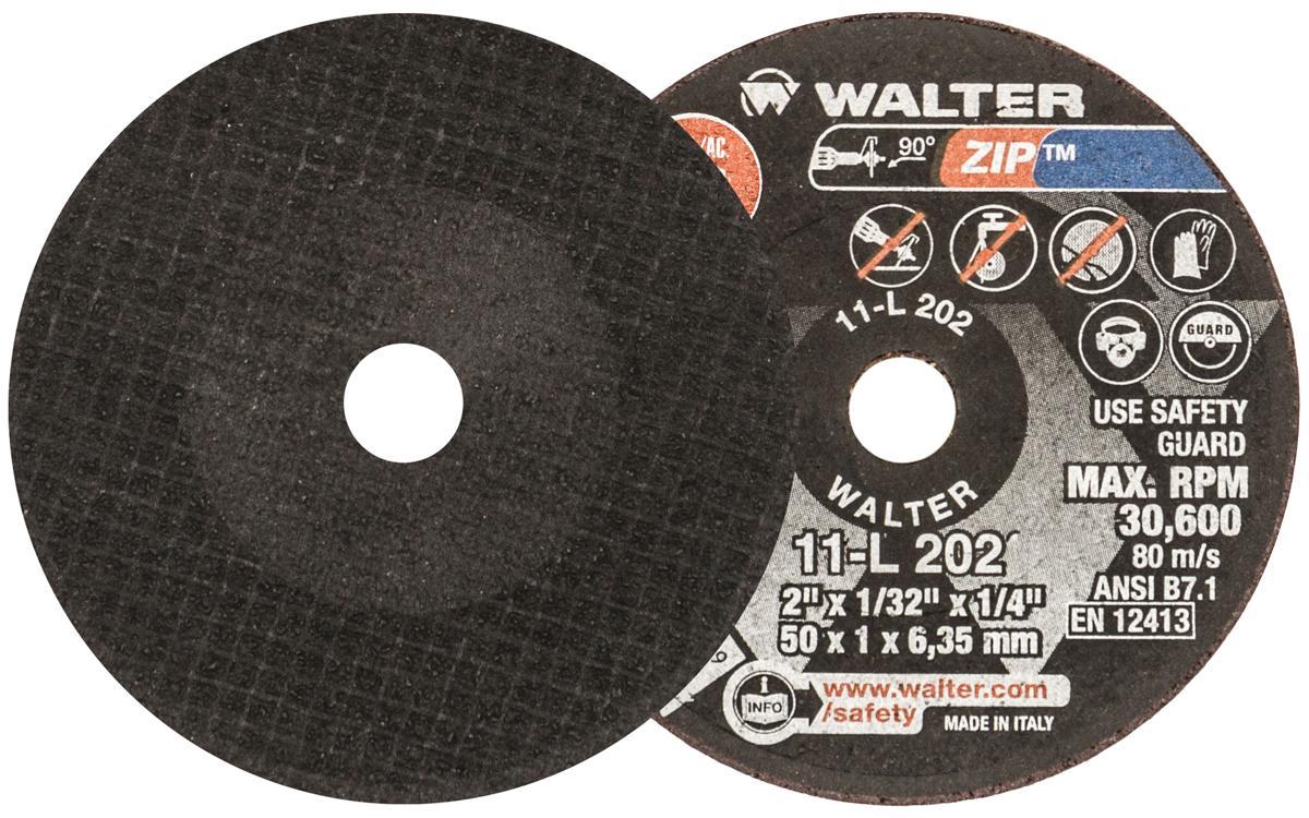 2 x 1/32 x 1/4 Zip Cut-Off Wheels 25/BX