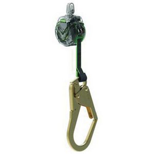 Personal Fall Limiter, 1-Leg Mini, 400 lb Load, 6 ft Length, Polyester Line, Specifications Met: ANSI Z359.14, CSA Z59.2.2