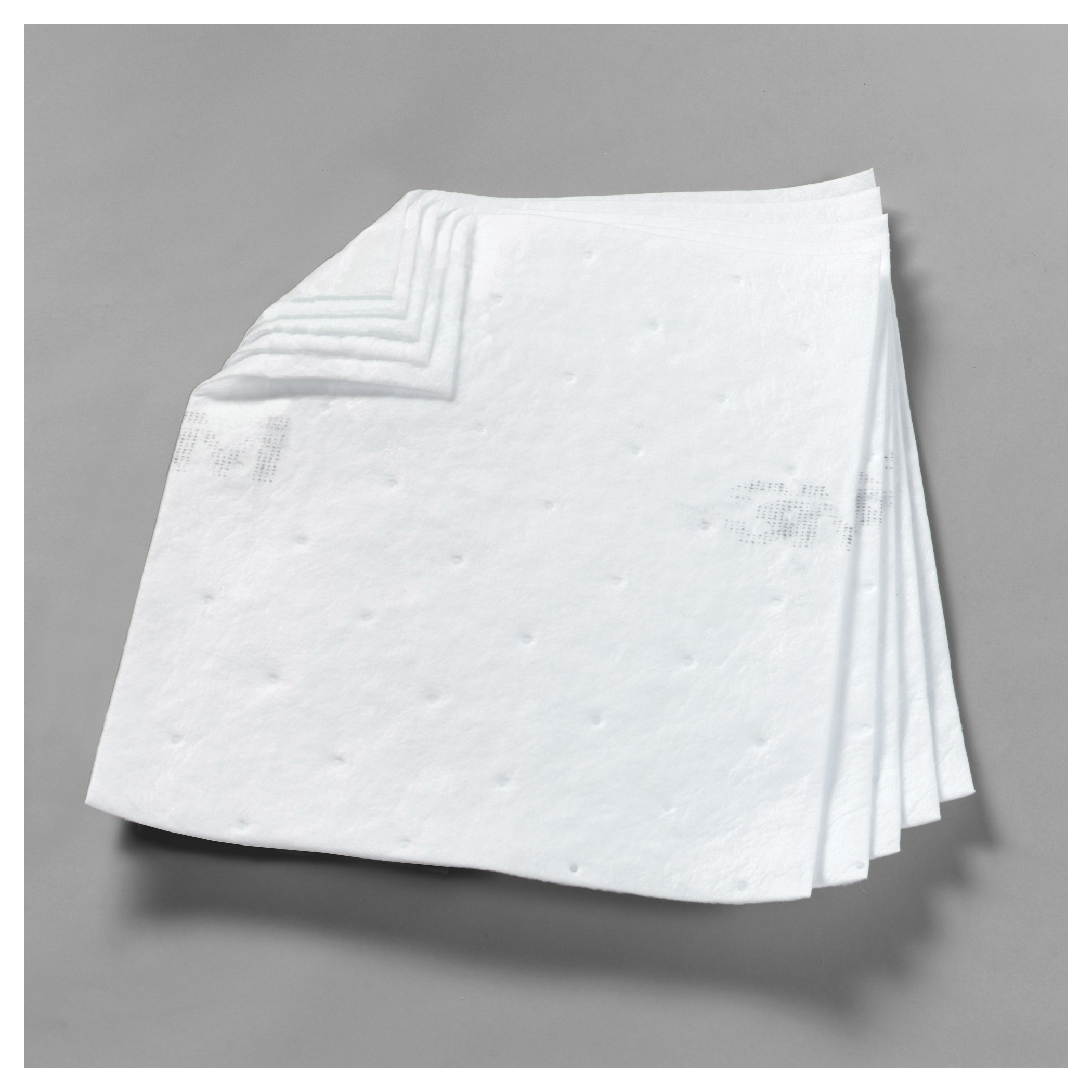 High Capacity Sorbent Pad, 19 Inch Length, 17 Inch Width, 37.5 Gallons Absorption, Polypropylene
