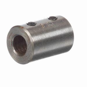 Sleeve Coupling, Finished Bore, 1/2 Inch Bore, 1 Inch Outside Diameter, 1-12 Inch Overall Length, 1-12 Inch Length Through Bore, Bar Steel, Plain
