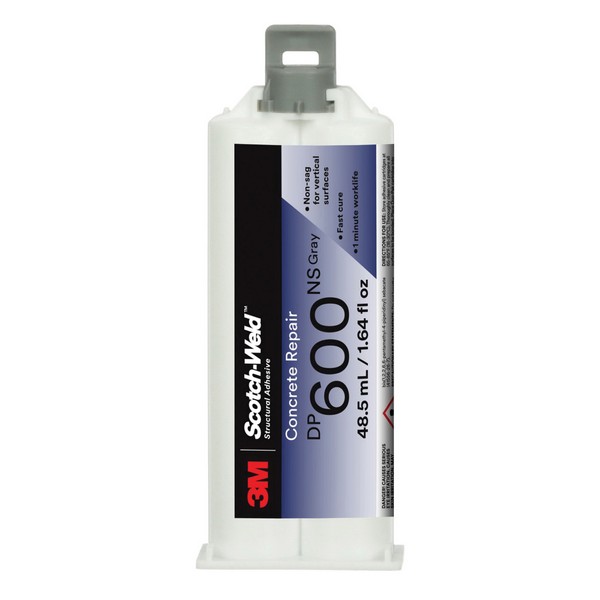 Concrete Repair Compound, Non-Sag, 48.5 mL Container, Duo-Pak Container
