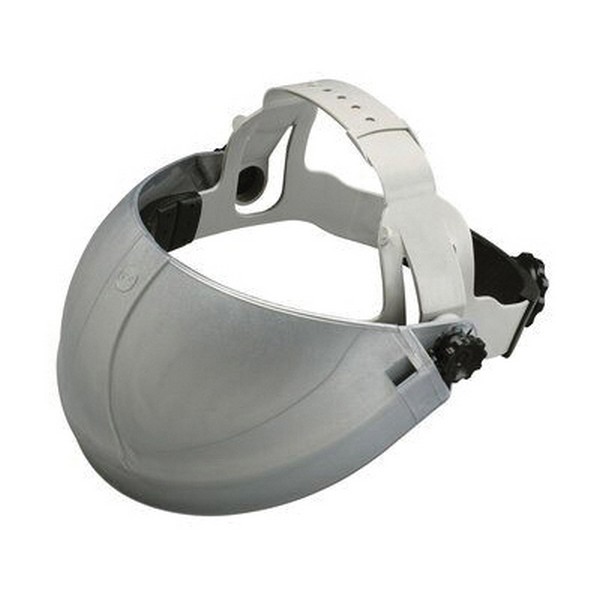 High Heat Headgear, Series: H8A-S, Silver, Aluminum, Dual Pivot Friction Adjustment