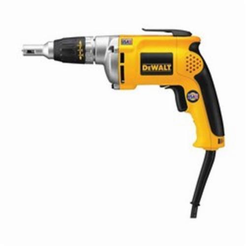 Drywall Screwdriver, Heavy Duty Lightweight, Bare Tool, Hex Chuck, 0 to 4000 RPM Speed, 81 in-lb Torque, 120 VAC, 6.3 A, Metal Housing Material, Ergonomic/Rubberized Handle, 8 ft Cord, Standard Clutch Control, 11-1/2 in Overall Length