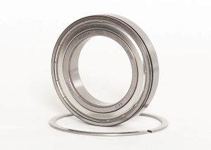 Ball Bearing, Deep Groove, 85 mm Bore, 150 mm Outside Diameter, 1 Rows, 28 mm Width, Single Shield Closure, Steel Cage