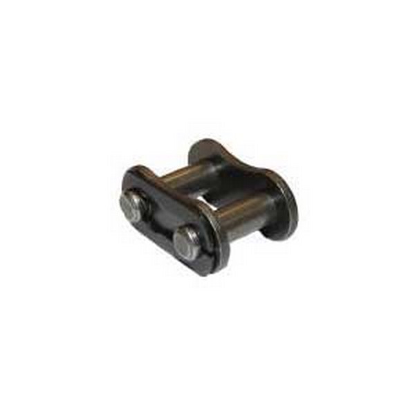 Spring Clip Connecting Link, 1 Inch Pitch, 80-1 Chain, Carbon Steel