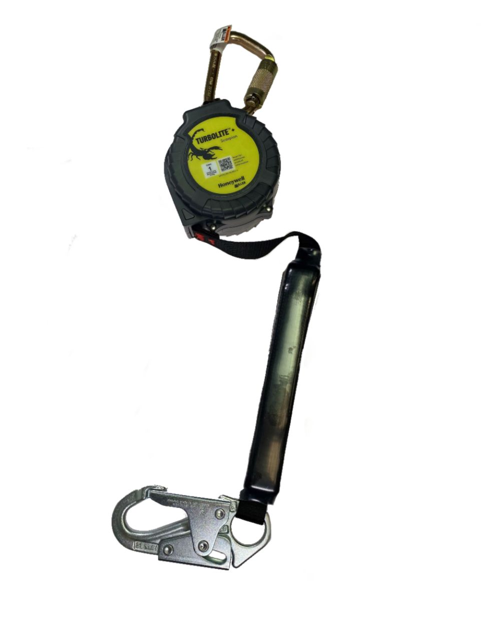 Lifeline, Self-Retracting, Series: TurboLite Scorpion, 420 lb Load, 9 ft Length, Vectran Core Webbing/Polyester Line, 3000 lb Tensile Strength, Specifications Met: OSHA 1926.502, 1910.140, ANSI/ASSP Z359.14-2021 Class 1