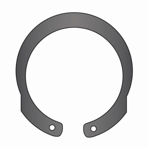 Housing Ring, Internal Inverted Stamped, Measurement System: Imperial, 1-1/8 in Shaft Diameter, Carbon Spring Steel, Phosphate Coated