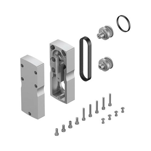 Parallel Kit, Series: EAMM-U, For Use With: Model EMME-AS-40 Servo Motor, Wrought Aluminum Alloy, 50 mm L x 131 mm H