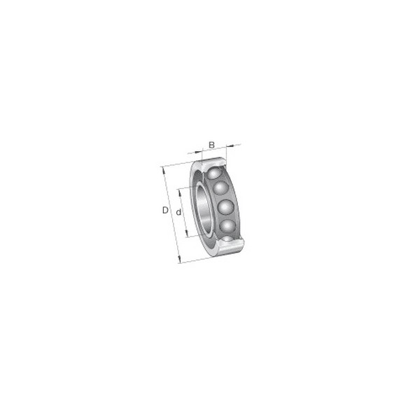 Spindle Bearing, Light Duty, Series: HCB70..-E-2RSD, 100 mm Bore, 150 mm OD, 2 Rows, 24 mm Width, 25 °Contact Angle, Double Shield Closure, 79000 N Dynamic/52000 N Static/3550 N Fatigue Load, Phenolic Resin Cage, 11000 rpm Maximum