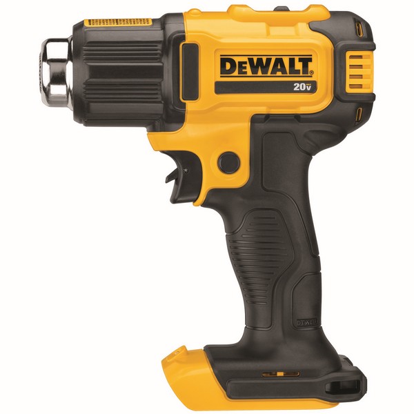 Cordless Heat Gun, Bare Tool/Kit: Kit, 6.7 cfm, 2 Temperature Setting, 0 to 990 °F, Plastic Housing Material, Nozzles Included: Yes