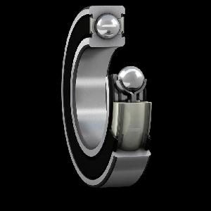 Deep Groove Ball Bearing, Cylindrical Bore, Series: 6000 Series, 17 mm Bore Diameter, 35 mm Outside Diameter, 1 Row, 10 mm Width, Contact Double Sealed Closure, 6.37 kN Dynamic/3.25 kN Static, Steel Bearing, NBR Seal, Steel Cage, 13000 RPM Limiting Maximum, -40 to 210 °F