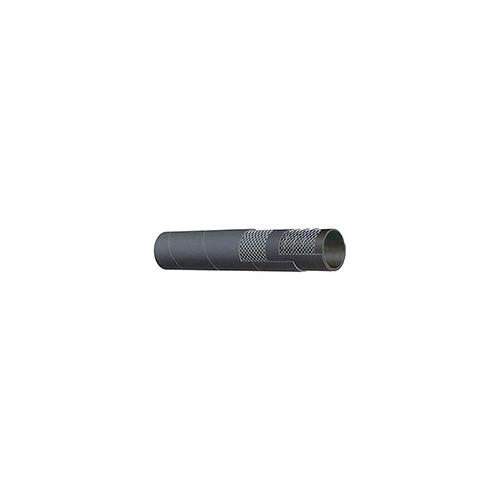Suction Hose, Series: T605AA, Hose End Style, 1-1/2 in ID, 1.89 in OD, 100 ft Length, 150 psi Working, -22 to 176 °F, Rubber, Black, Import