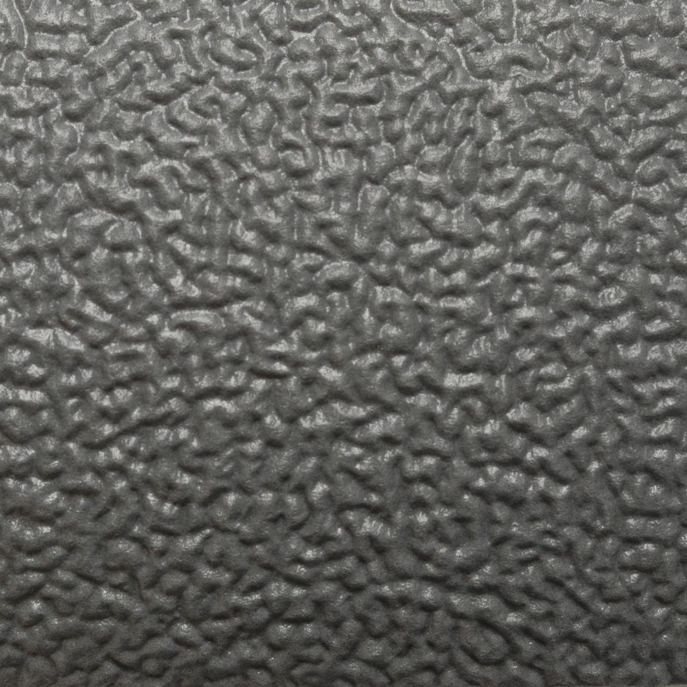Anti-Fatigue Mat, Light Duty, Series: C01, 30 in Length, 20 in Width, 3/8 in Thickness, Gray, Vinyl, Pebbled Surface, Beveled Edge