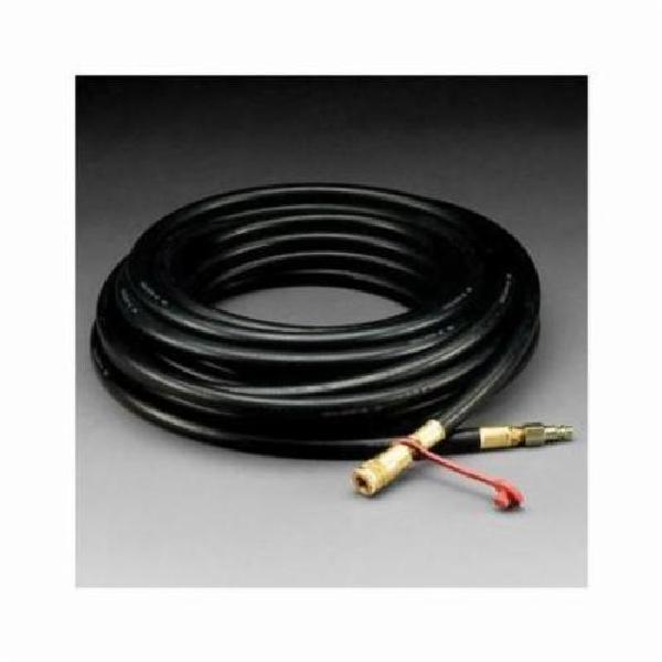 Hose, High Pressure Straight, Series: Supplied Air, For Use With: 3M Supplied Air Respirator (SAR) Systems, Specifications: 3/8 Inch Inside Diameter, 50 ft L, 50/100 cfm, Schrader Fittings, Blue