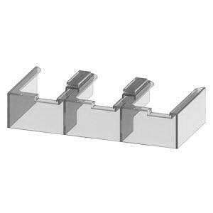 Terminal Cover, For Use With: 3RT1, 3RB2, 3RW407, 3RW444 Size S10 to S12 Contactor, 145 mm L x 66 mm W x 37.6 mm H
