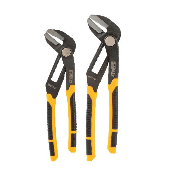 Plier, 2-3/8 in Nominal, Lock-On Jaw, 2-3/8 in Jaw, Chromium Vanadium Steel Jaw, Lock-On, 10 in Overall Length, Non-Pinching Handle, Plastic Handle, Black