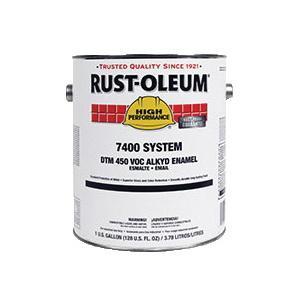 Alkyd Enamel, 1-Component High Performance, Series: 7400 System, 1 gal, Liquid, Aluminum, High Gloss, 200 to 390 sq-ft/gal Coverage, Chemical Composition: Stoddard Solvents, Hydrotreated Light Distillate, Aluminum Flake, Xylene, Ethylbenzene, Pigment