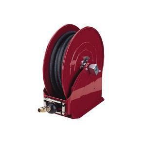 Hose Reel, Double Post Medium Pressure, 1/2 in x 100 ft Hose, 1500 psi, Ceiling/Floor/Truck Bed/Wall Mount