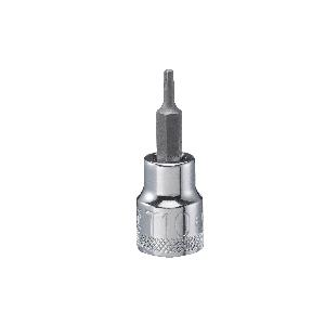 Bit Socket, Impact Rated: No, Measurement System: Imperial, Phillips®/Torx® Drive, 3/8 in Drive, T47 Bit, 1-1/4 in Bit Length, 1-31/32 in Overall Length, Tether Capable: No, Specifications Met: ASME B18.3, Vanadium Steel, Polished Chrome