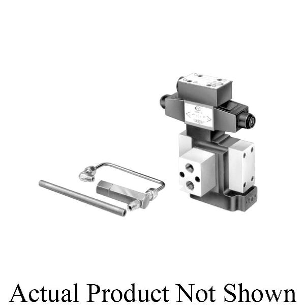 Solenoid Valve, Tandem Center Pump Mounted, 1/4 in NPTF Port, 10000 psi Pressure, 3-Port/4-Way Ports/Ways, Media: Oil, Solenoid Actuation, Steel Body