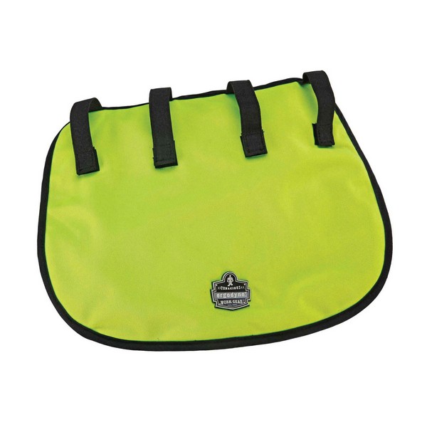 Hard Hat Neck Shade, Series: 6670, Inner Cap/Hat Attachment, Cooling Method: Evaporation, Lime, Nylon, For Use With: Hard Hat
