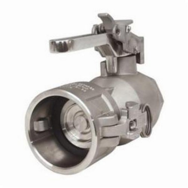 Cam & Groove Coupler, Actuator Style, Coupling Fitting/Connector, 2 x 1-1/2 Inch Nominal, Coupler x FNPT End Style, 210 psi Pressure, 70 °F, 316 Stainless Steel