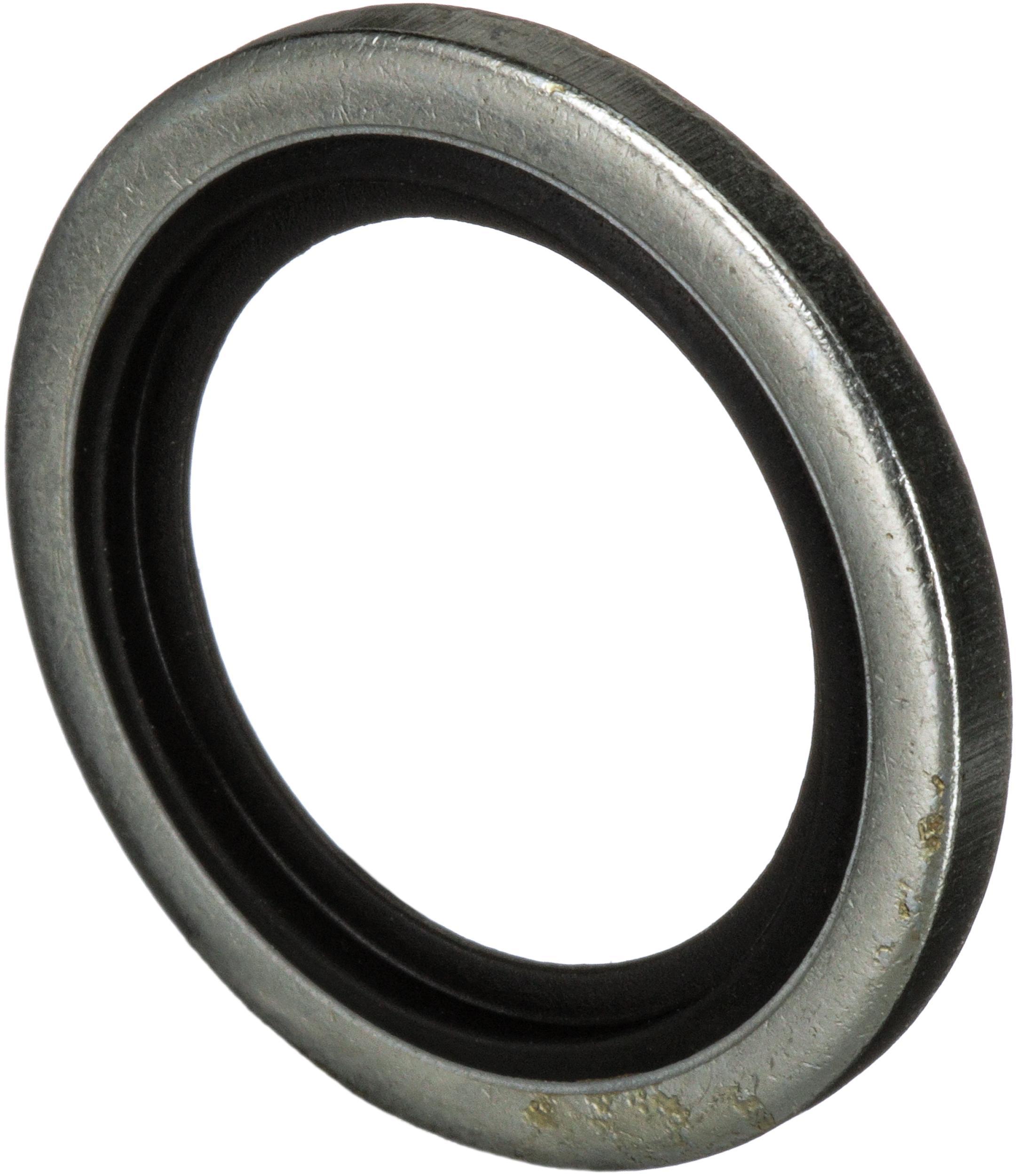Hydraulic Fitting Accessory, Seal, Rubber/Steel, Import