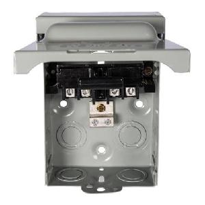 Air Conditioner Disconnect, Enclosed Non-Fusible Thermal Magnetic, 240 VAC, 60 A, 10 HP, 1 ph