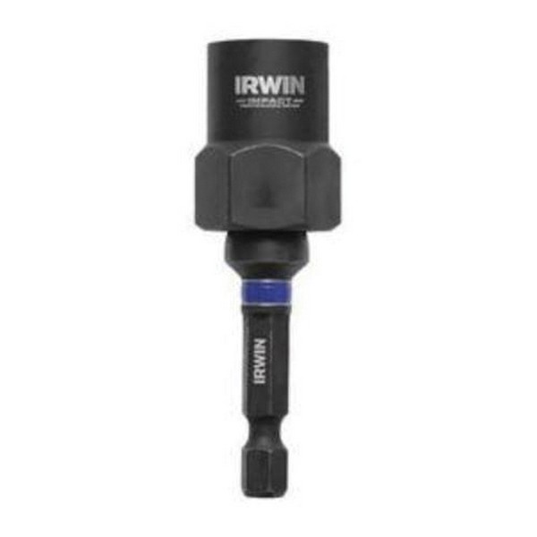 Bolt Extractor, Reverse Spiral Flute, Series: Impact Performance™, Measurement System: Metric, Square Drive, 3/4 in Diameter Large End, 3/4 in Small End Diameter, 1-3/4 in Overall Length, 12 mm Extractor, Carbon Steel, Black Oxide