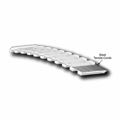 Synchronous Belt, Metric T, Series: 7762, 140 Teeth, 10 mm Pitch, 1400 mm Overall Length, 100 mm Width, -22 to 176 °F, Polyurethane, Steel Reinforced Material