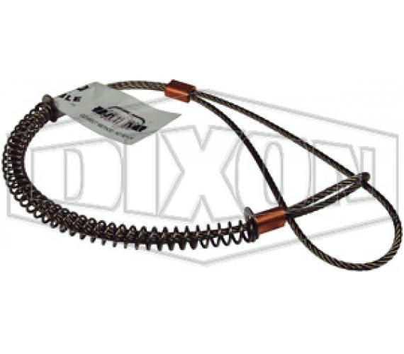 Cable, Series: WSR, 3/8 in Nominal, 4 in ID, 44 in Length, 200 psi Working, 304 Stainless Steel