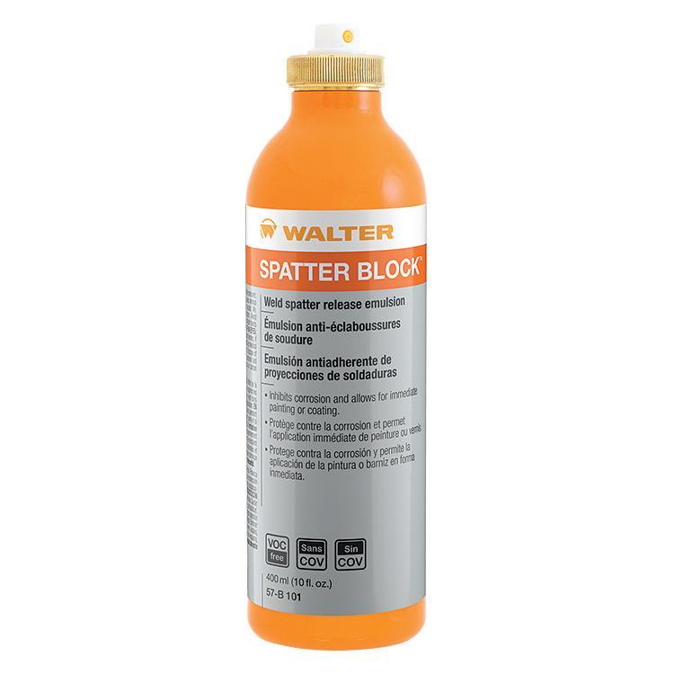 Anti-Spatter Refillable Bottle, Specifications: 13.5 fl-oz Capacity, Orange