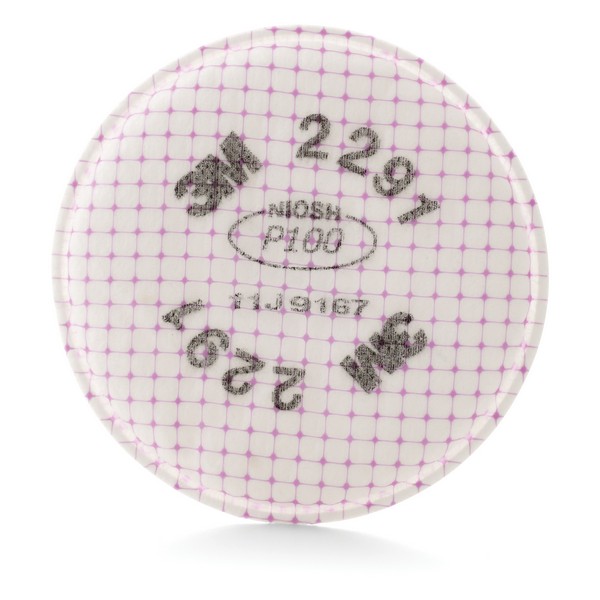 Advanced Particulate Filter, For Use With: 5000/6000 Series Reusable Respirators, 502 Adapter and FF-400 Ultimate FX Full Facepiece Reusable Respirators, P100 Filter Class, Bayonet Connection, Polypropylene, Magenta, Resists: Oil and Non-Oil Based Particles, 4.3 in L x 4.3 in H Dimensions