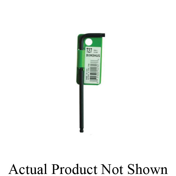 Torx Key, BallStar End, T45 Tip, Long Arm, 5.4 Inch Arm Length, 20° Working, L-Handle Handle, Protanium® High Torque Steel Blade, Protanium® High Torque Steel, ProGuard™