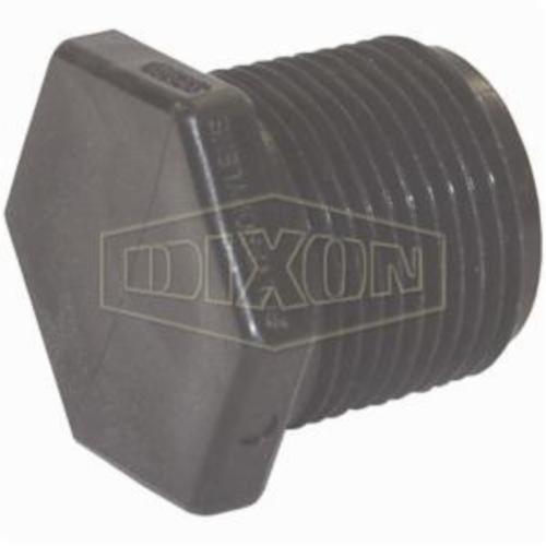 Pipe Plug, Fitting/Connector Type: Plug, 1 Inch Nominal, MNPT, SCH 80/XH, Polypropylene, Domestic