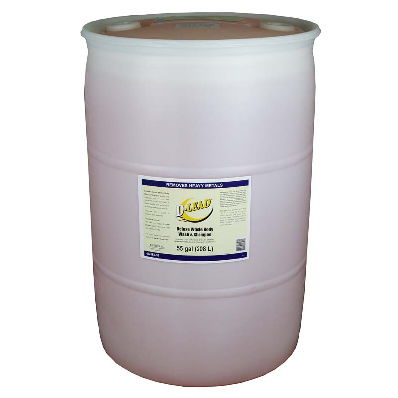 Body Wash & Shampoo, Heavy Metal Removal, 55 Gallon Drum