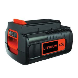 Cordless Battery, Bare Tool, Lithium-Ion Battery, 1.5 Ah Battery, 40 VDC Charge, For Use With: 36 V MAX* and 40 V MAX* Outdoor Tools, 5.9 in L x 3.4 in W x 7.2 in H