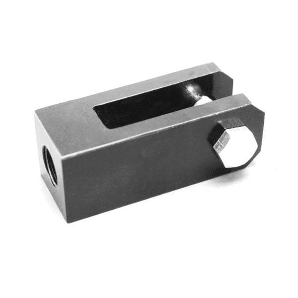 Clevis, For Use With: RP25 Cylinder, Specifications: 5-1/8 in L x 2 in H, 3/4 in Bolt, 4-5/16 x 1-5/16 in, Steel, 5-1/8 in L Dimensions