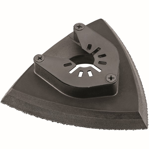 Sanding Pad, For Use With: All Oscillating Tool, Specifications: 3-3/8 in OAL, 3-7/16 in, Steel, Black