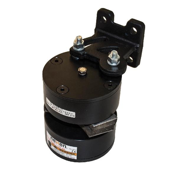 Caliper Brake, Spring Actuated Air Released Open High Coefficient, 2400 in-lb Static Torque, 0.272 cu-in New/0.586 cu-in Worn Out Air Volume, 90 PSI Maximum, 32 to 150 °F, Black Oxide, 6.81 in L Dimensions