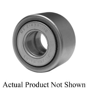 Airframe Bearing, Yoke Type, Series: YAF, Track Roller Bearing, 0.19 in Bore, 1 Row, 3/4 in OD, 0.312 in Width, 1200 lb Load, Stainless Steel Bearing, 250 °F Sealed, Polished Chrome