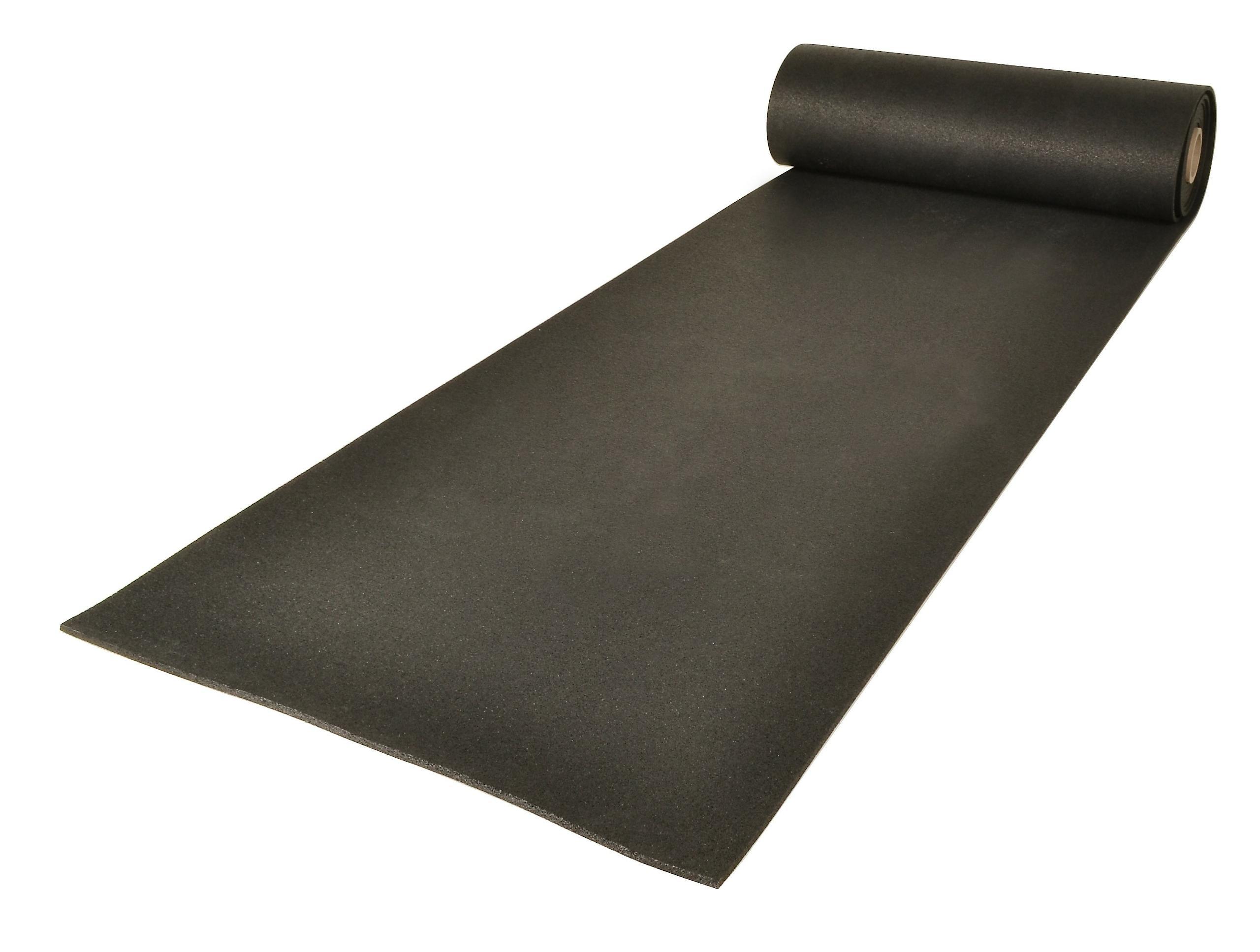 Anti-Fatigue Mat, Heavy Duty, Series: 058, 360 in Length, 30 in Width, 5/16 in Thickness, Black, Rubber, Raised Grid Surface
